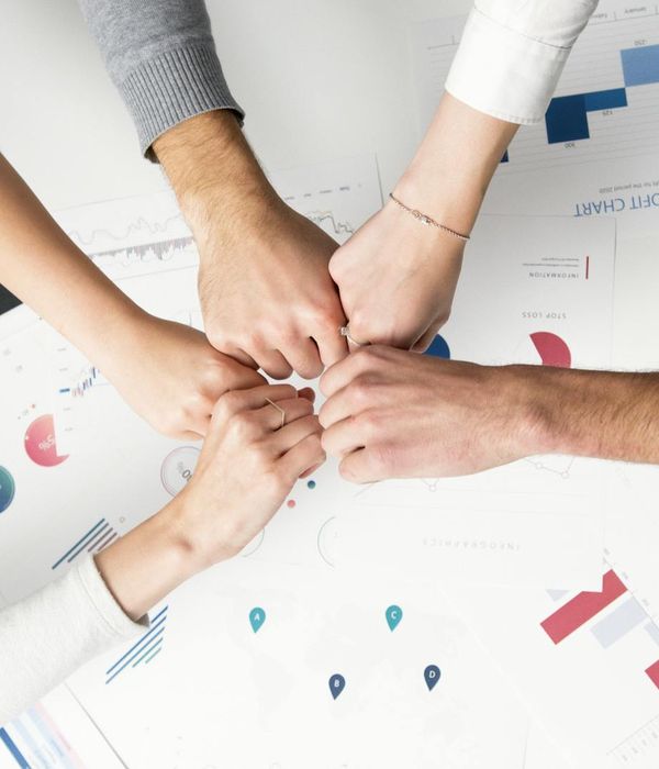 Modern financial workspace with analytical charts and data visualization